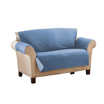 Collections Etc Reversible Quilted Furniture Protector Cover