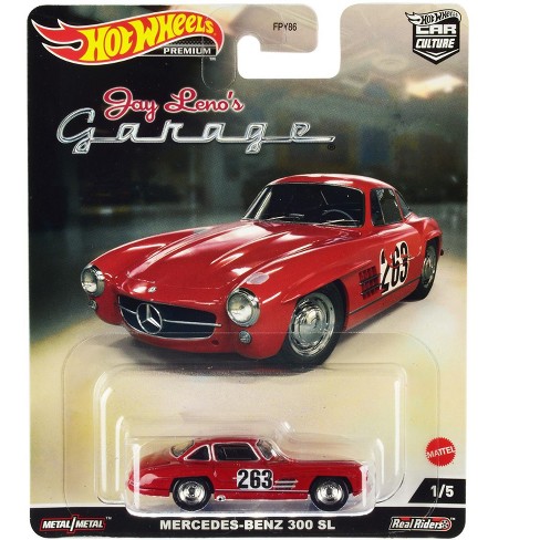 Mercedes-benz 300 Sl Red (weathered) "jay Leno's Garage" Diecast Model Car By Wheels : Target