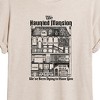 Women's - Disney - Haunted Mansion Parks Attraction Oversized Graphic T-Shirt - 2 of 4