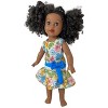 Doll Clothes Superstore Handmade Flower Dress With Pants Fits Our Generation American Girl My Life Dolls - 3 of 4