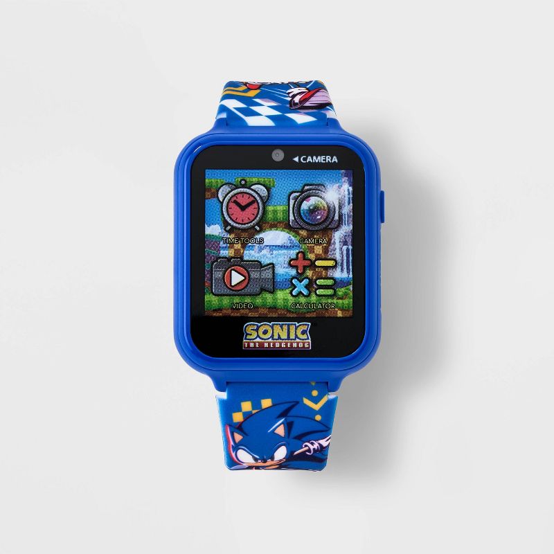 Kids&#39; Sega Sonic the Hedgehog Interactive Smart Watch - Blue, 1 of 5