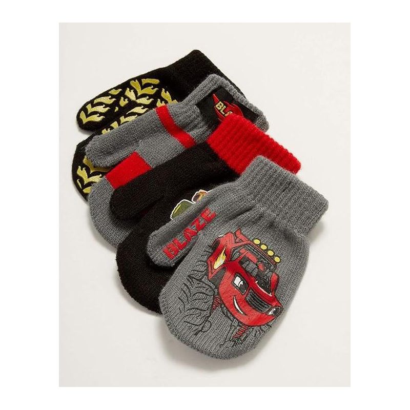 Paw Patrol Boys 4 Pair Gloves or Mittens Cold Weather Set, Little Boys Age 2-7, 5 of 6