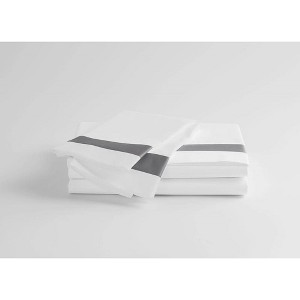 Hotel Luxury Bed Sheet Set, 100% Supima Cotton 500 Thread Count, Extra Soft and Deep Pocket up to 16" - 1 of 4