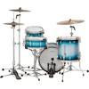 Slingerland Radio King 4-Piece Shell Pack With 18" Bass Drum and Snare Blue and Silver Lacquer - 2 of 4