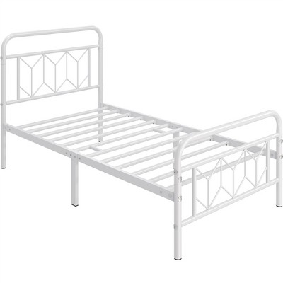 Yaheetech Vintage Metal Bed Frame with Headboard