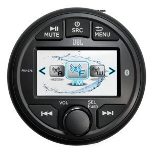 JBL PRV 275 Gauge-Style AM/FM Receiver with Built-In Bluetooth - 1 of 3