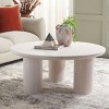 Mork 3 Leg Round Coffee Table - COF6604 - Safavieh - 2 of 4