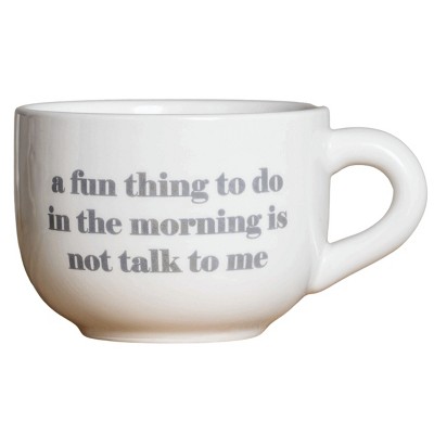 A Fun Thing To Do Cappuccino Mug Dolomite 24 oz