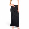 Anna-Kaci Women's Satin Maxi Skirt With High Waist And Flowing A-Line Design - 4 of 4