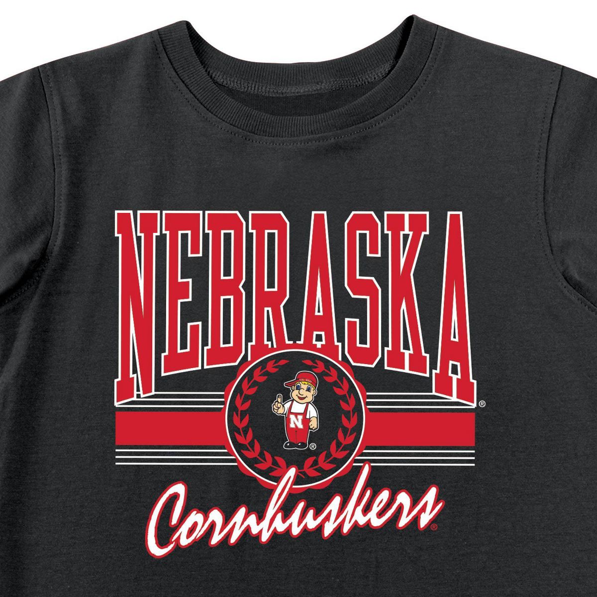 NCAA Nebraska Cornhuskers Toddler 2pk T-Shirt - thumbnail 3