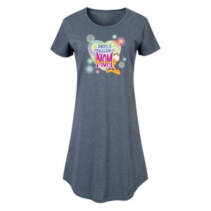 Women's - Nickelodeon - Mother's Day Graphic T-shirt Dress - 1 of 4
