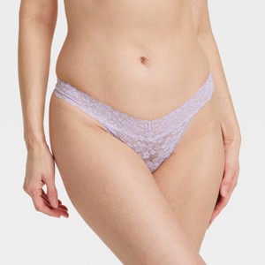 Women's Allover Lace Thong Underwear - Auden™ - 1 of 4