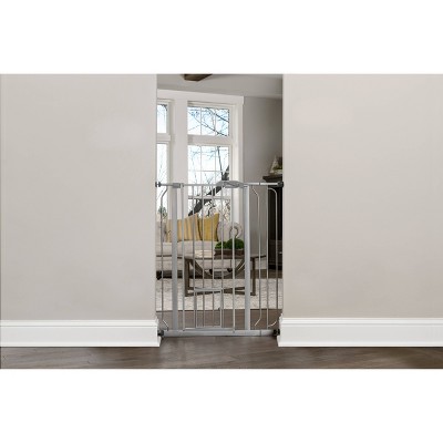 carlson extra tall walk through pet gate with small pet door