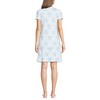 Lands' End Women's Cotton Short Sleeve Knee Length Nightgown - 2 of 4