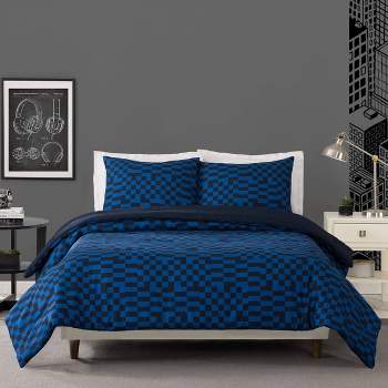 Teen Comforter Set Tonal Blue - Makers Collective