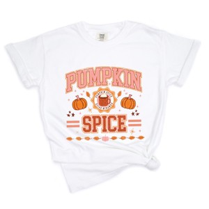 Simply Sage Market Pumpkin Spice Stripes Garment Dyed Tee - 1 of 4