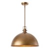 LamQee 1-Light Large Pendant Light Kitchen Island, Farmhouse Modern Dome Pendant Light Fixtures Ceiling Hanging Lighting Chandelier - 2 of 4