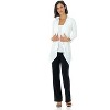 Rekucci Travel in Style Women's Essential Soft Knit Open Front Throw-Over Jacket – Versatile Travel & Layering Cardigan - 4 of 4