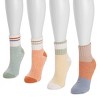 MUK LUKS Women's Set of 4 Spring Lounge Sock - 2 of 2