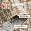 coucheta Machine Washable Area Rug for Living Room, Modern Non-Slip Stain Resistant Low Pile Soft Foldable Accent Carpet, for Bedroom, Dining Room - 4 of 4