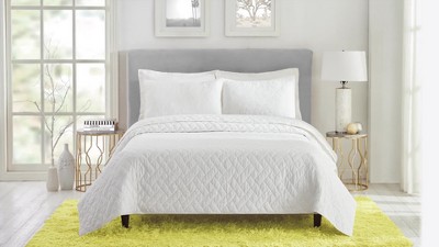 Pink Full Cotton Minimalist Duvet Coverlet Set