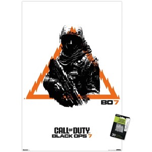 Trends International Call of Duty: Black Ops 7 (2025) - Burnt Orange Operative Unframed Wall Poster Prints - 1 of 4