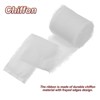Unique Bargains Handmade Fringe DIY Decor Wedding Gift Wrapping Chiffon Ribbon 3 Rolls - 3 of 4