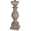 Grayson Urn Pedestal Table Lamp: Weathered Finish, Adjustable 3-Way Lighting - StyleCraft - 3 of 4