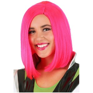 HalloweenCostumes.com  Women Women's Cosmic Fuchsia Wig, Pink - 1 of 4