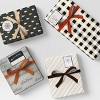 70ct Christmas Modern Warmth Peel and Stick Gift Tags White/Black/Gold - Wondershop™ - 2 of 3
