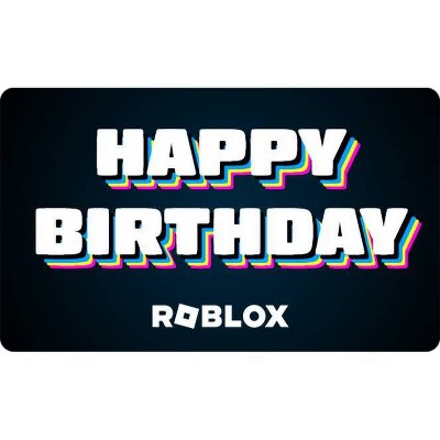 $50 Roblox Happy Birthday Gift Card (Email Delivery)