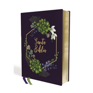 Nvi, Santa Biblia, Revisión 2022, Edición Artística, Tapa Dura/Tela, Arte Con Bordes Dorados, Palabras de Jesús En Rojo, Comfort Print - (Hardcover) - 1 of 1