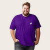 Dalix Ghost Embroidered Soft Cotton Short Sleeve T Shirt Mens - 4 of 4