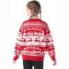 Joyfy Christmas Sweater, Red Family Matching Christmas Ugly Sweater, Cute Long Sleeve Knit Pullover - 3 of 4