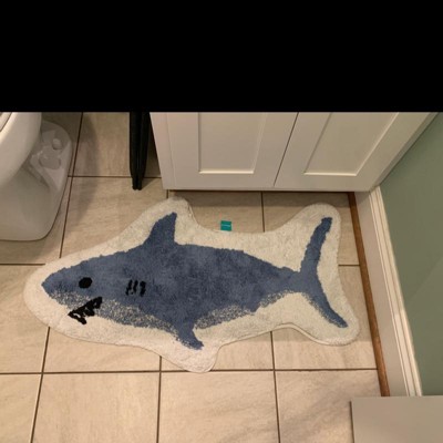 Shark Shaped Kids Bath Mat