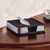 Kamenstein Horizontal Stainless Steel Napkin Holder with Leaf Arm, 7", Silver - 2 of 4