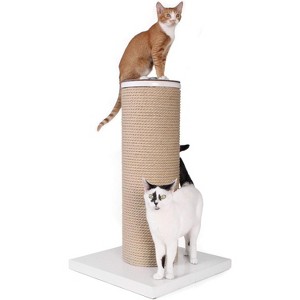 Hauspanther MaxScratch - Oversized Jute Cat Scratcher & Perch by Primetime Petz - 1 of 4