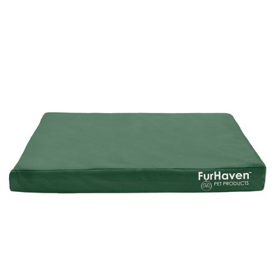 Forest Green Medium Orthopedic Waterproof Outdoor Pet Bed