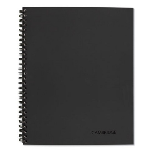 Cambridge Wirebound Guided Action Planner Notebook, 1-subject, Project ...