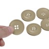 Unique Bargains Resin DIY Craft Flat 4-Hole Sewing Buttons 10 Pcs - 4 of 4