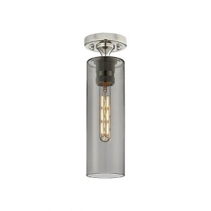 Crown Point - 1 Light Flush Mount In Industrial Style-15 Inches Tall and 3.88 Inches Wide - 1 of 1
