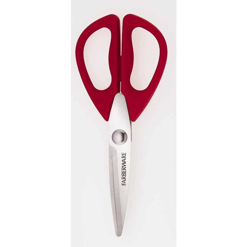 Farberware Professional Stainless Steel All-Purpose Kitchen Shears, Red, 1 of 5