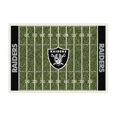 NFL Oakland Raiders 4'x6' Homefield Rug