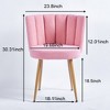 NicBex Set of 2 Modern Dining Chairs with Cushions and Comfortable Backrest,Armless Chairs for Kitchen,Living Room - 3 of 4