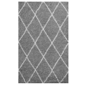 Modway Toryn Diamond Lattice 5x8 Shag Area Rug - 1 of 4