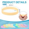 Unique Bargains Sports Party Games Fashion Silicone Glow in the Dark Bracelet 60 Pcs - 2 of 4
