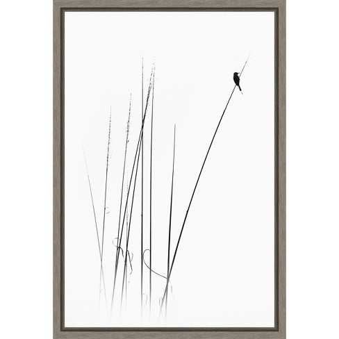 Amanti Art a sabbatical (Bird) by Swapnil Canvas Wall Art Print Framed 16-in. x 23-in. - image 1 of 4