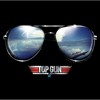 Men's Top Gun Aviator Sunglasses Reflection Logo T-Shirt - 2 of 4