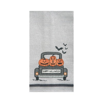 C&F Home Spooky Time Embellished Flour Sack Kitchen Towel