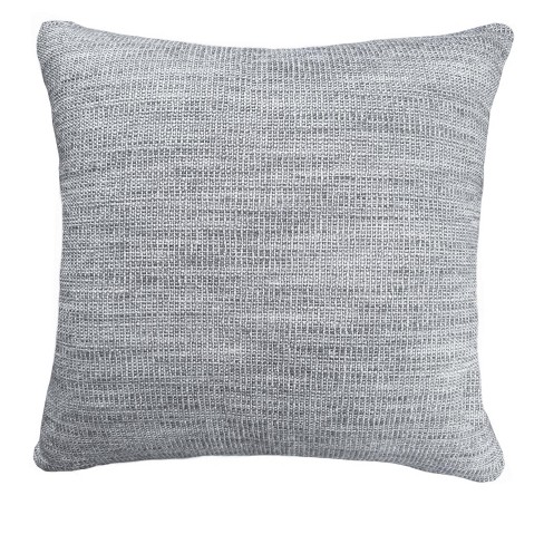 Seaside Smooth Grey Indoor Outdoor Pillow - image 1 of 4